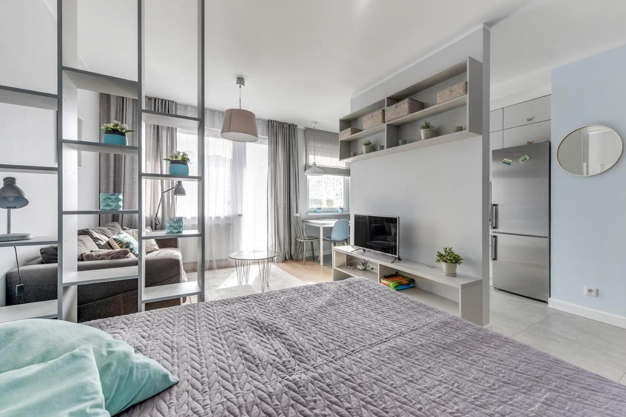 Gdansk Comfort Apartments Awiator Bagian luar foto